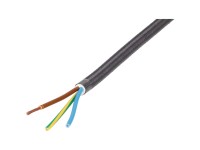 TD-Textilkabel H05VV-F Anthrazit 3 x 1 mm² Länge 5 m TD-Textilkabel H05VV-F Anthrazit 3 x 1 mm² Länge 5 m