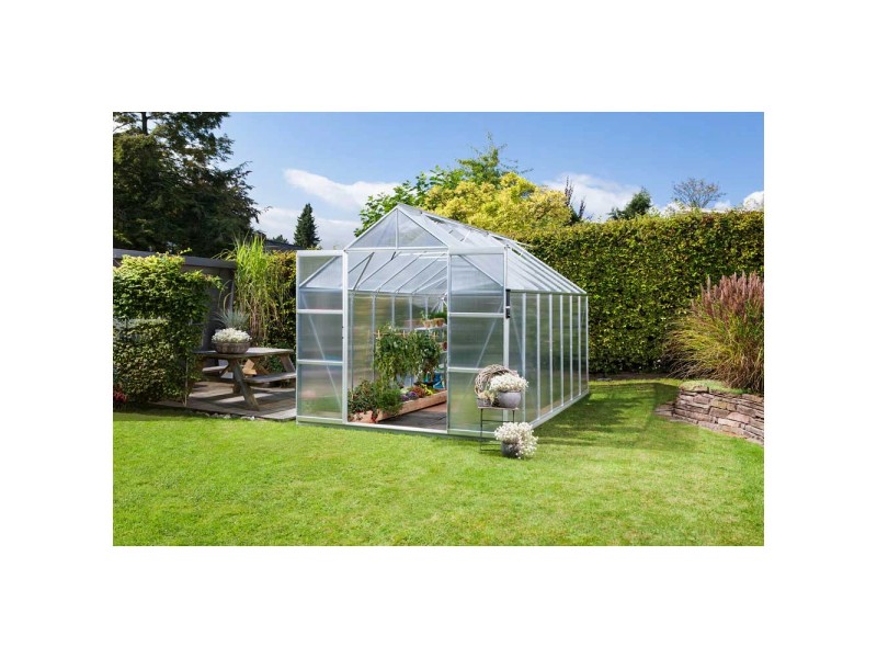 Vitavia Gewächshaus Uranus 11500 mit Fundament (HxBxT) 248 x 257 x 445