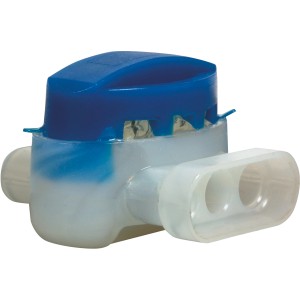Connettore Einhell per robot tagliaerba Freelexo, set da 4 pezzi, blu-bianco.