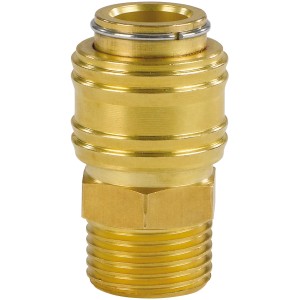 Raccordo rapido Einhell R 1/2 filettatura esterna in metallo per compressori.