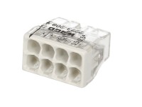 Wago Klemme 8-polig Weiss Wago Klemme 8-polig Weiss