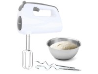 Koenig Handmixer 4in1 Edelstahl- Kunststoff Weiss 300 W Koenig Handmixer 4in1 Edelstahl- Kunststoff Weiss 300 W