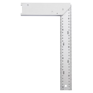 Équerre LUX avec languette 300 mm Comfort, outil de mesure avec échelle.