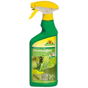 Flacone spray verde Neudorff Neudosan AF Neu Afidi-free 500 ml. Combatte afidi, mosche bianche, acari sulle piante.