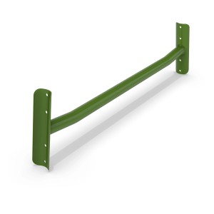 Sbarra orizzontale verde Exit GetSet per Monkeybars e Powerstations, acciaio, larghezza 82 cm.