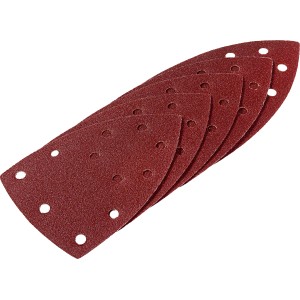 Feuilles abrasives LUX K180 pour multi-ponceuse, lot de 2 pièces, compatible avec les multi-ponceuses Bosch.