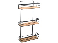 MSV Duschregal Bambus und Stahl 3 Ebenen MSV Duschregal Bambus und Stahl 3 Ebenen