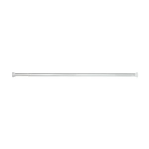 Barre de douche ajustable Spirella Kreta, 125-220 cm, chrome, en aluminium.