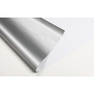 Schöner Wohnen Thermo-Rollo Martha, 45x150 cm, Blanc avec dos enduit d'aluminium.