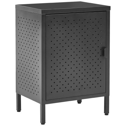 Beliani Armoire de bureau Mataur noir 57 x 40 x 30 cm