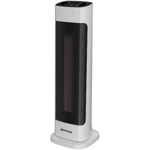 Termoventilatore Sonnenkönig Mersin bianco con funzione touch e oscillazione.