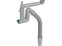 Prevex Küchenablauf Smartloc für 1 Becken Grau Ø 40 mm / 50 mm