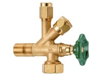 Mateu® Spülmaschinenventil Messing blank 1/2