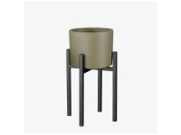 Mica Decorations Pflanzenständer Ascot Metall Schwarz Ø 16,5 cm / Höhe 25 cm