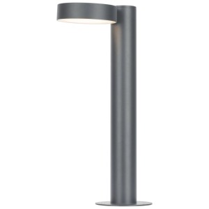 Lampione LED da esterno Schönenberger antracite rotondo, altezza 50 cm.