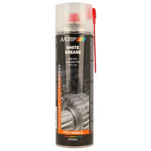 Motip PTFE Graisse 500ml spray pour réparation peinture et carrosserie – protège de l'usure.