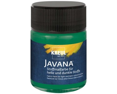 Kreul Javana Vernice per tessuti Verde scuro 50 ml