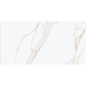 Piastrella da parete Calacatta Gold, lucida, 30x60 cm. Elegante piastrella effetto marmo.