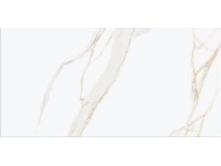 Eurostone Wandfliese Calacatta glänzend Gold 1,44 m² / 30 x 60 cm