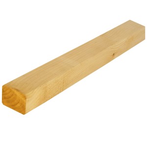 Glatt gehobeltes Konstruktionsholz, 7,5x5,5x250 cm, ideal für Unterkonstruktionen.