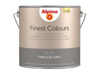 Alpina Finest Colours Wandfarbe Timeless Grey 2,5 l