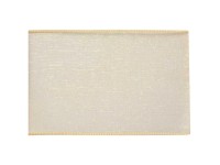 Organza-Band Creme 2,5 x 500 cm