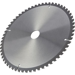 Lama per troncatrice LUX HM, 250 mm, 60 denti, per tagli precisi in legno e pannelli.