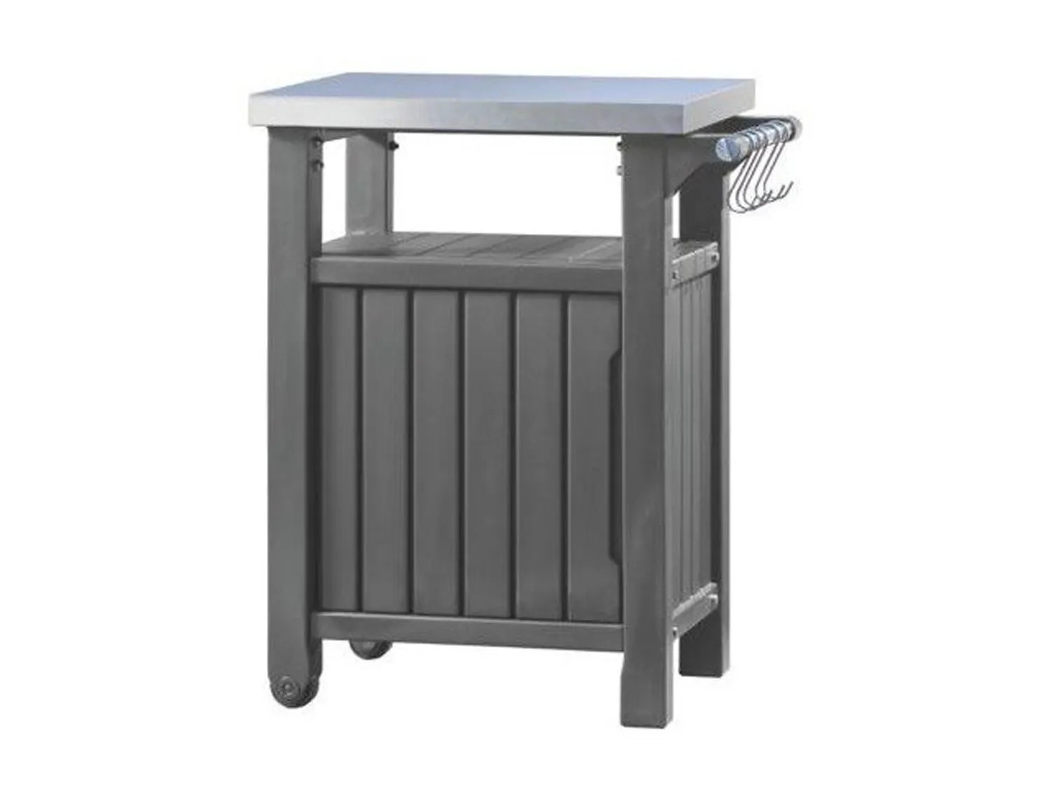 Keter Table d'appoint BBQ Anthracite