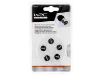 WRC Ventilkappen Aluminium Schwarz 4 Stk.