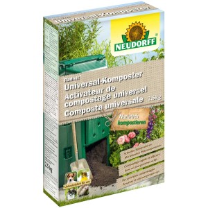 Neudorff Radivit Universal Compost Maker paquet de 2,5 kg pour le compostage.