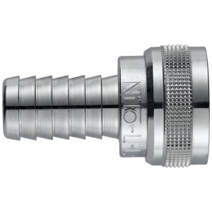 Raccordo per tubo flessibile Neomatic Pro, ottone cromato, Ø 16/16,5 mm, per collegamenti sicuri.