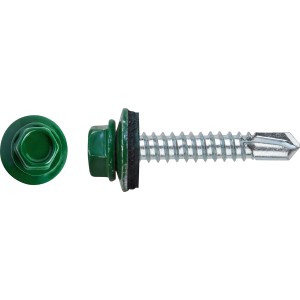 Blechschrauben Sechskantkopf Stahl Ø 4,8 x 35 mm / 100 Stk.
