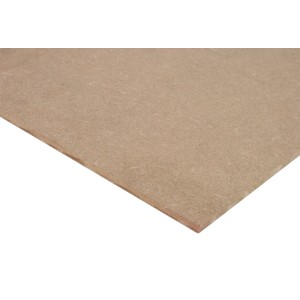Pannello MDF da 3 mm per costruzione mobili e bricolage. Uso versatile.