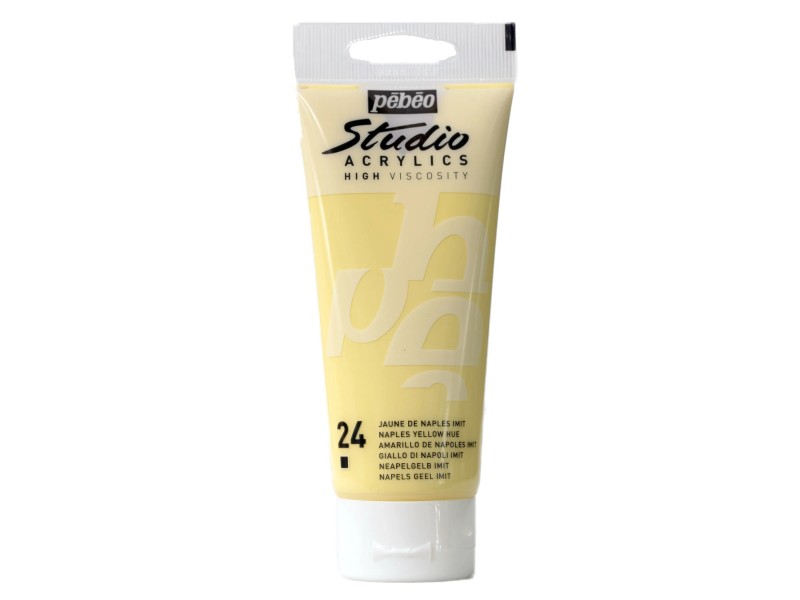 Pébéo Studio Acrylics – Künstler-Acrylfarbe In Gold (100 Ml), Pigmentstark & Vielseitig Für Leinwand, Holz, Metall