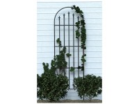 Neogard Rankgitter mit französischem Rundbogen Schwarz 60 x 203 cm