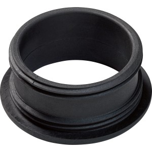 Manchon fileté en caoutchouc noir (Ø 47,8 mm x Ø 40 mm) pour joints de siphon.