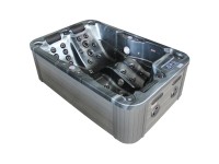 Sonnenkönig Aussenwhirlpool Kreta Schwarz