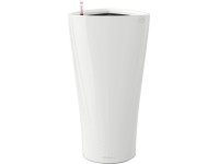 Lechuza Pflanzgefäss Delta Premium Weiss hochglanz Ø 30 cm / Höhe 56 cm