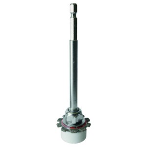 Mandrex Coupe-tube diamant EzyGrind, 40-80mm, pour coupes précises de tubes PVC et PEHD.