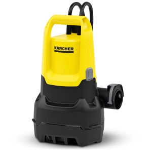 Pompe submersible Kärcher SP 16.000 Dirt, jaune et noire.