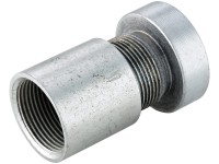 Schlagkopf mit Muffe AG 41,9 mm (R 1 1/4) IG 38,9 mm (Rp 1 1/4)