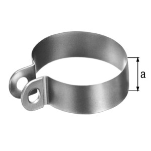 Gah Alberts collier d'étai, galvanisé à chaud, Ø 42 mm, pour construction de clôture.