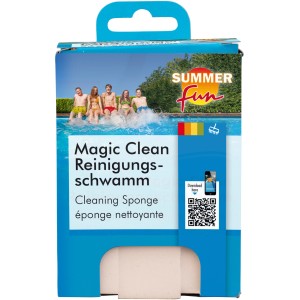 Spugna per la pulizia piscina Summer Fun Magic Clean per residui ostinati.