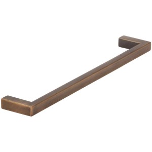 Maniglia per mobili Siro 2108, ottone anticato, interasse 160 mm.