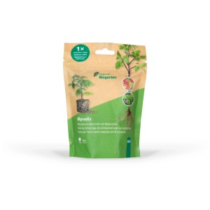 Andermatt Biogarten Myradix Bio-Dünger 200g Packung zur Förderung des Pflanzenwachstums.