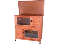 Trixie Kleintierstall Natura mit Wärmedämmung 116 x 113 x 65 cm Braun