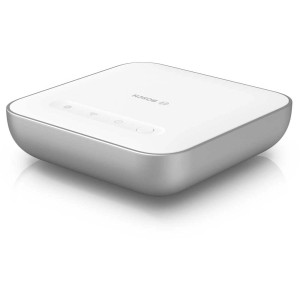 Bosch Smart Home Controller II: Zentrale für die Hausfunksteuerung, weiße Ausführung.