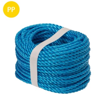 Corda in PP Blu Ø 4 mm / lunghezza 20 m
