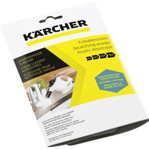 Kärcher poudre détartrante pour nettoyeurs vapeur et appareils à eau chaude, prolonge la durée de vie.