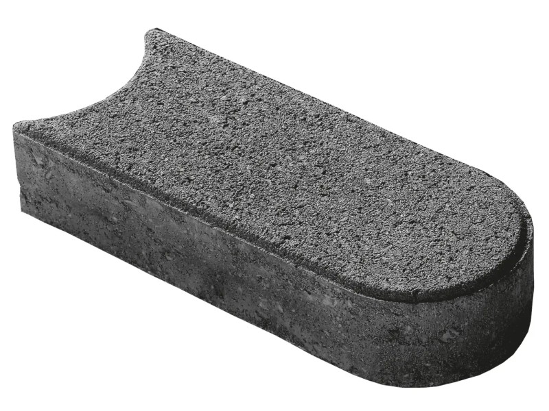 GARDENIX Bordo per prato ondulato in plastica, Lunghezza 9 m, Altezza 10 cm, Verde